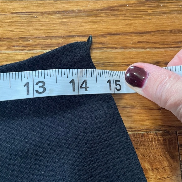 TOTO N KO Ladies Black Skirt with Ruffle Size 8 - Picture 5 of 6